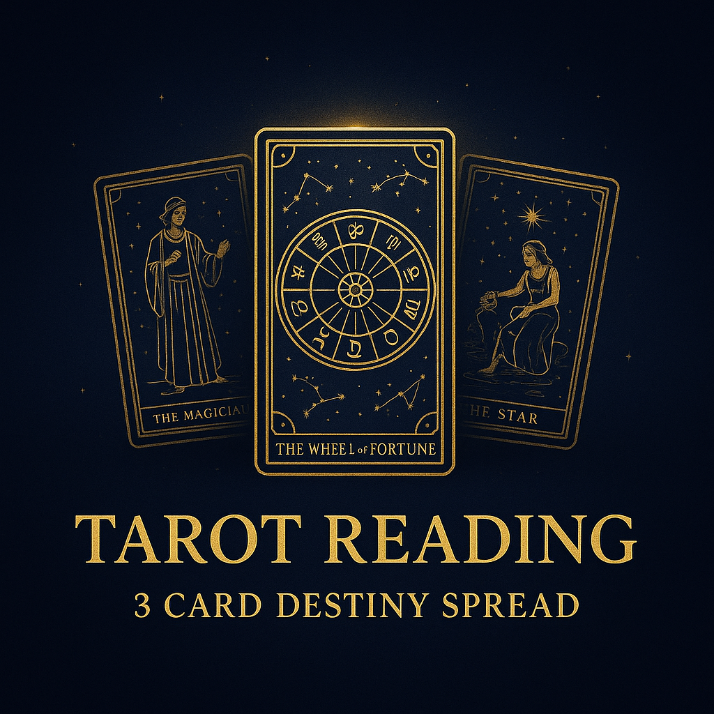 Tarot Reading – 3 Card Destiny Spread